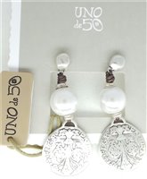 Ohrringe Unode50 Dame CLASICOS PERLAS in Perlen PEN0247PL - PEN0247PL